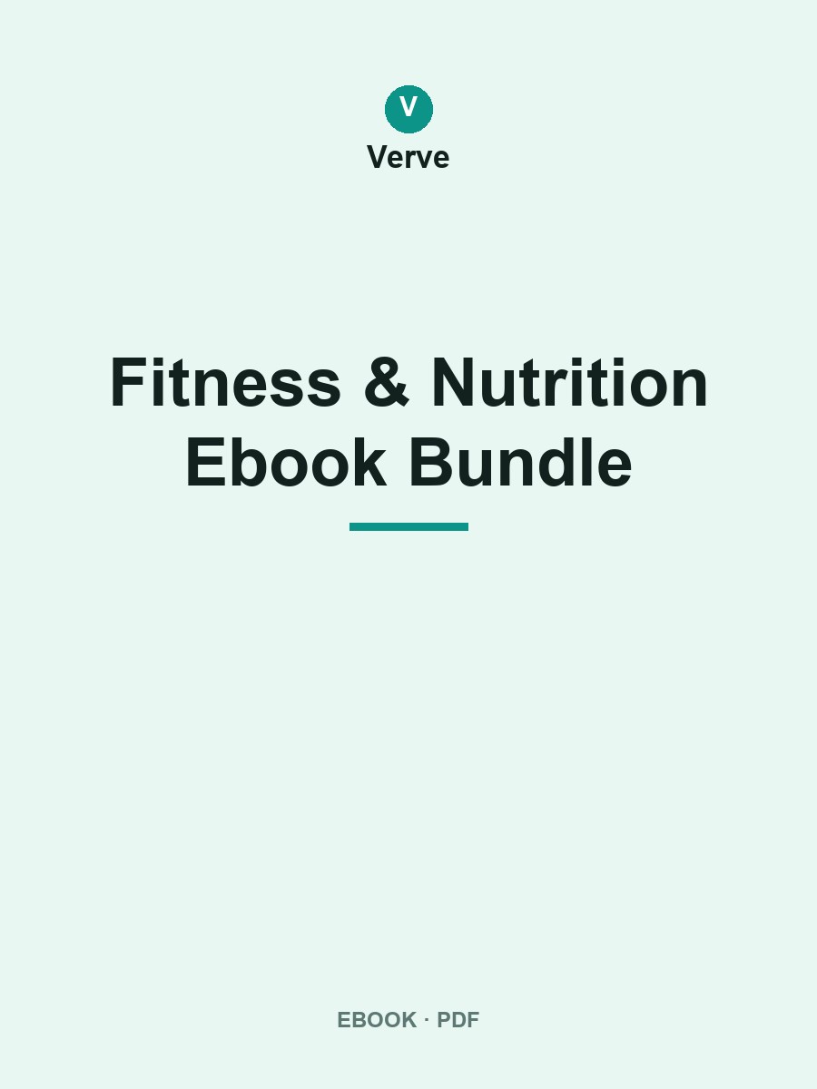Fitness & Nutrition Ebook Bundle cover